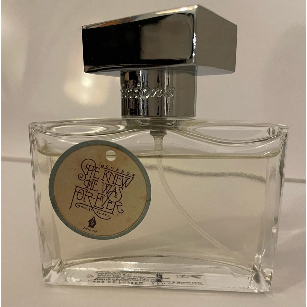 Anthropologie Perfume - She Knew He Was Forever~ Fictions London 1.7oz full HTF